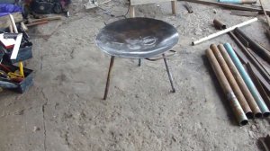 Сковорода из диска БДТ