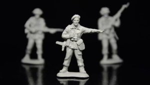 БИПЛАНТ | Набор солдатиков - Британские парашютисты | Set of soldiers - British paratroopers