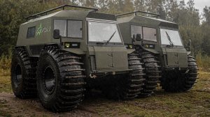 Новый Тайфун | Еще Больше еще Комфортнее еще Лучше | Бортоповоротный Вездеход Taifun для Бездорожья