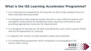 Introduction to the ISS Learning Accelerator®