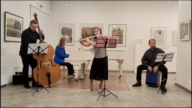 «Карелия quARTet».  К. Боллинг. «Сюита для флейты и джазового трио». «Veloce».