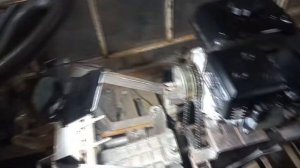 Установка двигателя на минитрактор