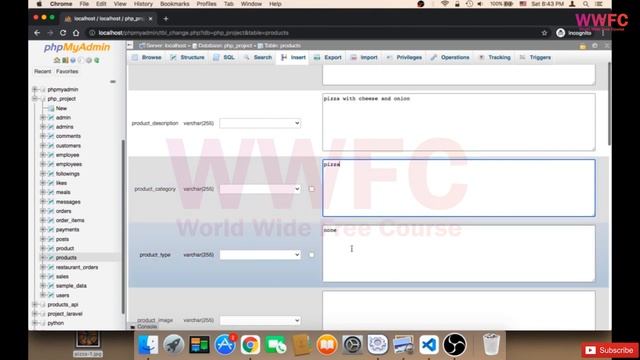 Adding products