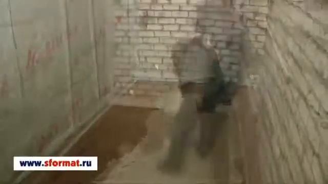 Монтаж сухой стяжки из элементов пола ГСП