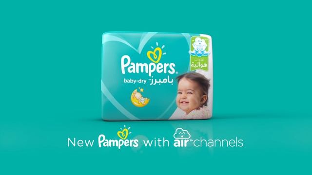 New Pampers with air channels смотреть онлайн