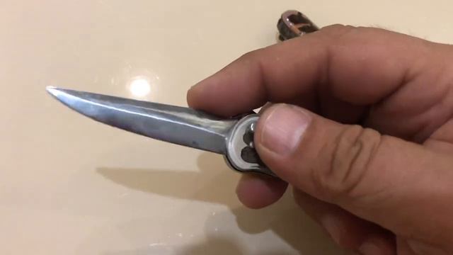 Складные ножи - выкидухи ручной работы («Зэкпром» - ИТК, СССР) / Soviet Handmade folding knife смотреть онлайн