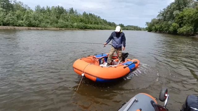 Первые впечатления о новой широкой лодке от Алексея. смотреть онлайн