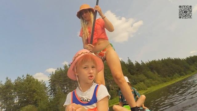 Влог.Купаемся, играем, танцуем. Нашли грибы и ягоды смотреть онлайн