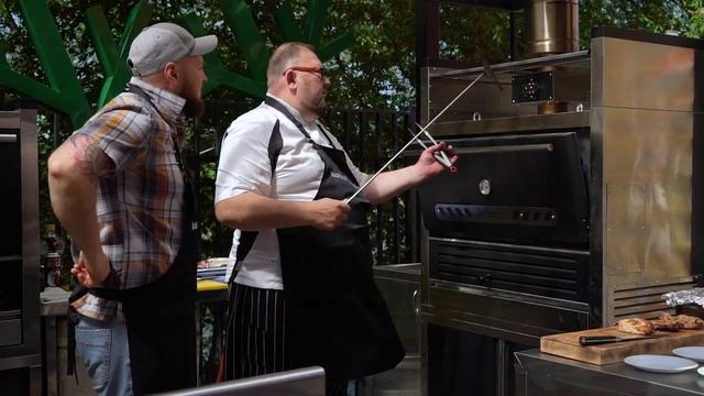 Печь хоспер угольная Кобор FIRE 45L смотреть онлайн