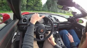 Porsche 718 Boxster GTS 4.0 vs 718 Cayman GTS 4.0 FULL REVIEW racetrack with Mark Webber