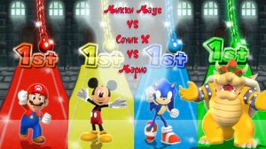 Битва Микки Мауса и Сони Икса  против Луиджи и Супер Марио - Тик-ток Лучший мультик