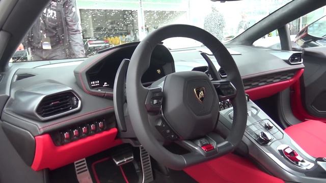 Red Matte Chrome Lamborghini Huracan - Start Up Sound & Walkaround смотреть онлайн