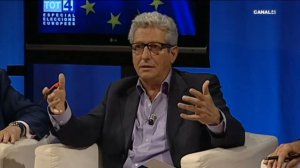 Eberhard Grosske al debat de Canal 4: Sobre el bipartidisme. Europees 2014.