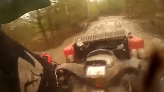 гряземес на cf moto x8
