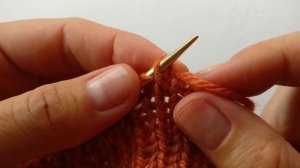 Как закрыть резинку 1х1 иглой