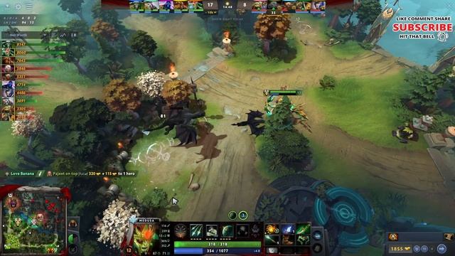 Medusa Gets 19 Kills in 33 Minutes! Dire Gives Up! смотреть онлайн