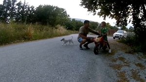 Греция/МИНИ БАЙК 50 КУБИКОВ/ ЗАПУСК/