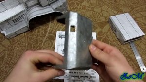 Видеоурок № 3 Сборка модели трактора К-700 (бумажная модель в 10 масштабе)