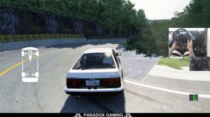 Assetto Corsa Mt. Akagi Downhill Test Drive Initial D Mod AE86