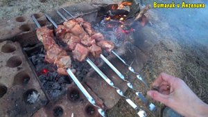 ПОЖАРИЛИ ШАШЛЫКИ / СОСЕД В ГОСТЯХ / КУРИМ КАЛЬЯН / ВИТАЛИК И АНГЕЛИНА