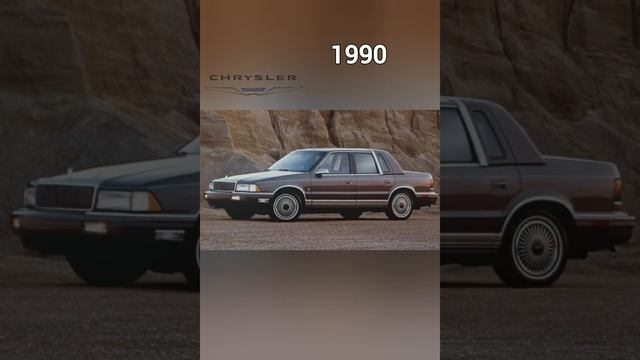 evolution of chrysler car (1925-2022)#shorts