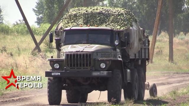 Василек на вооружении минометчиков