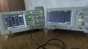 Сравнение осцилографа Rigol DS1052E и Atten ADS1062CML при работе с длинной памятью.
