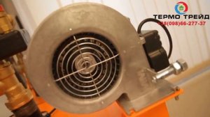 Установка и подключение твердотопливного котла и теплоккумулятора ДТМ Донтерм