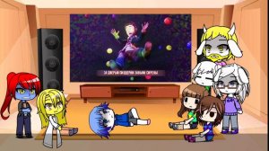 Undertale reacts to "Into the pit"/Rus