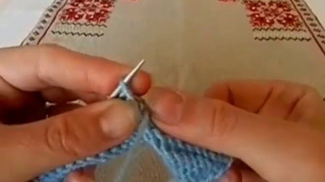 Скрещенные лицевые и скрещенные изнаночные петли смотреть онлайн