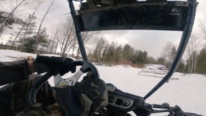 Вот это экстрим! Багги по зимнему бездорожью