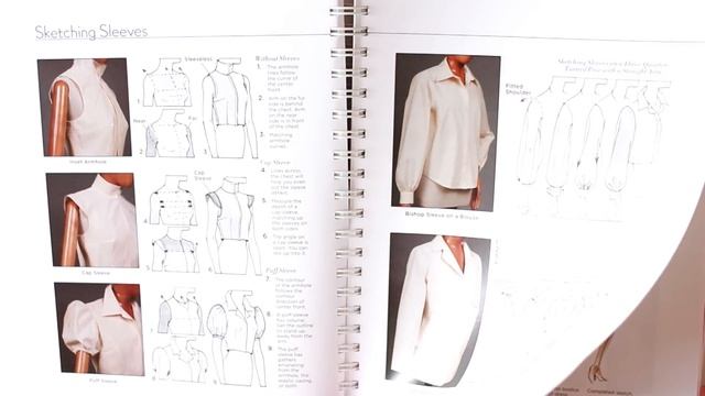 Обзор книги по фэшн-иллюстрации: Fashion Sketchbook sixth edition Bina Abling