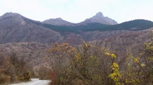 Осень, горы, Крым и виноградники