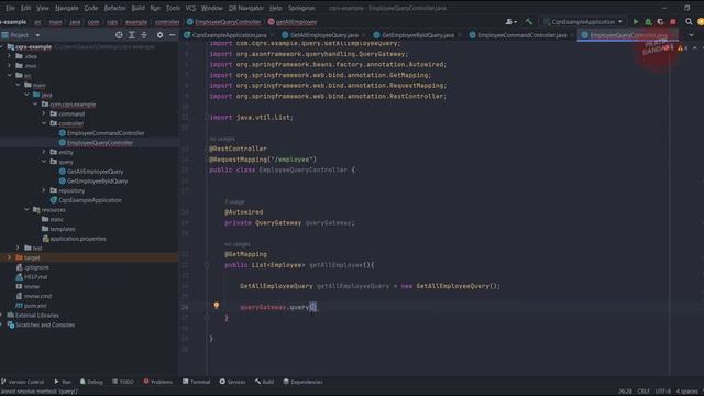 11.Spring Boot| CQRS| QueryGateway| Sending query using querygateway|#codewithpratik @PratikDandare смотреть онлайн