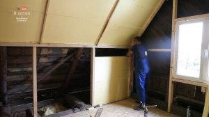 Ремонт на чердаке! Предыстория. Утепляем чердак Экструдированным Пенополистиролом.