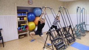 Качели Юлина в Нижнем Новгороде. Вытяжение позвоночника.