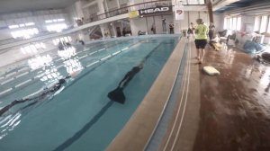 Александр Зайкин. DYN. Ukrainian Pool Freediving Championship 2017
