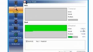 Проверка microsd на ошибки и исправление программой Flash Memory Toolkit