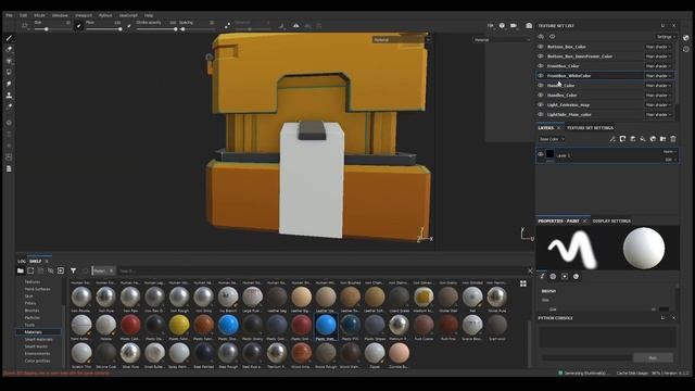 Stylized SCI FI game asset creation in Blender 3.0  and substance painter