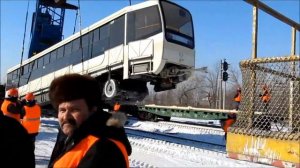 Прибытие новых трамваев КТМ-19А в Ульяновск. часть 2.