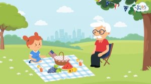 4th Of July For Kids - Independence Day | Story with Interesting Facts for Children | Kids Academy