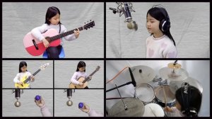 Hotel California _ One girl One band _ Study hard at the age of six _ 一个人的乐队 加州旅馆 Miumiu的六岁学习成果