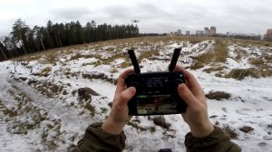 Как летает новый квадрокоптер