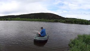 Лодочный электромотор. Испытание литий-ионного аккумулятора на воде.