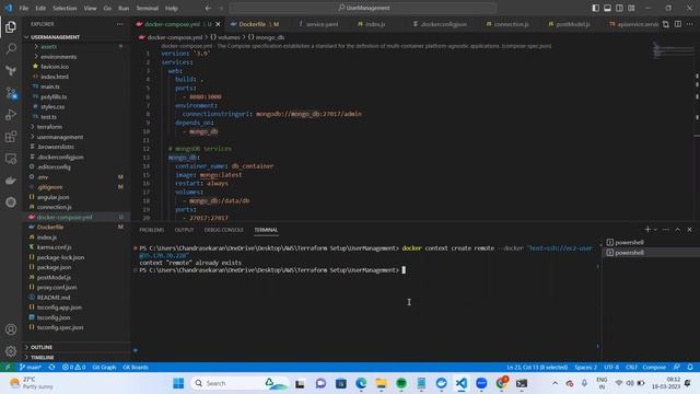 Docker Context - Deployment using docker compose in EC2 machine using Docker Context смотреть онлайн