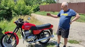 Восстановление мотоцикла ЯВА 638.103, после простоя около 20лет.