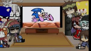 Fandom reacts to Sonic.exe 2.0 (Undertale,sonic,sonic.exe,and fnf) (lazy😑) read desc for more detai