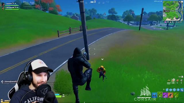 "ПАРНОЕ ИСПЫТАНИЕ" - Один СТРОИТСЯ, другой СТРЕЛЯЕТ в Фортнайт! смотреть онлайн