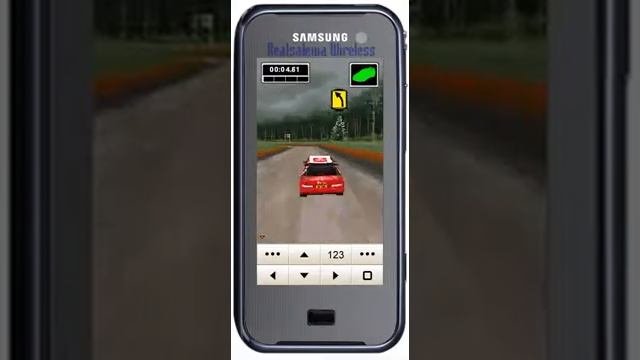 Samsung F700 - WRC Mobile 3D (Java игра) смотреть онлайн