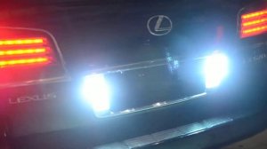 Ксенон в задний ход на Lexus LX 570